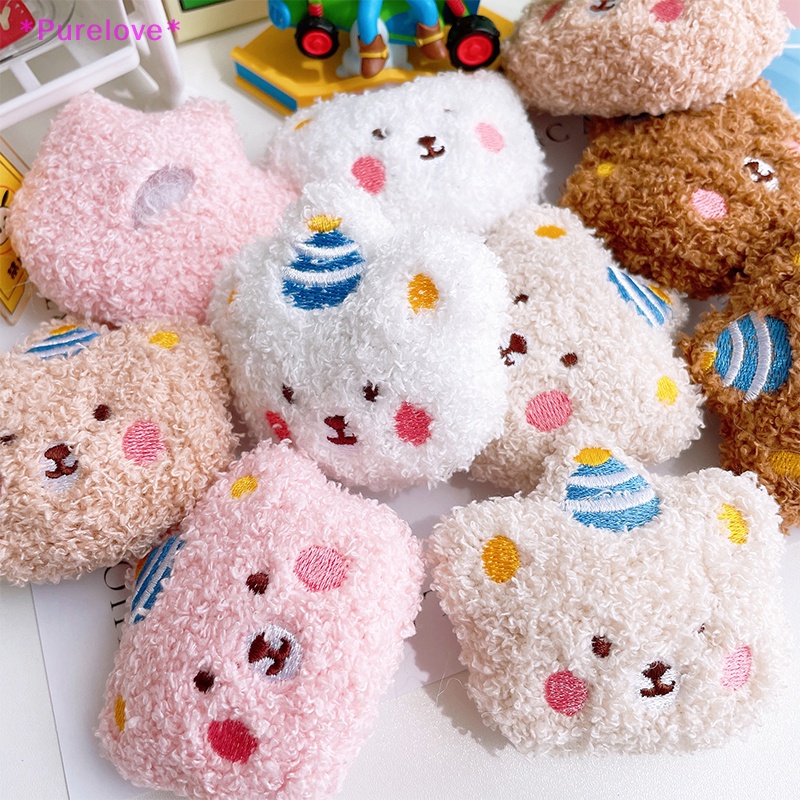 1 Móc Khóa Hình Gấu Bông Dễ Thương Dành Cho Ba Lô / Thẻ Tên Trẻ Em Mới