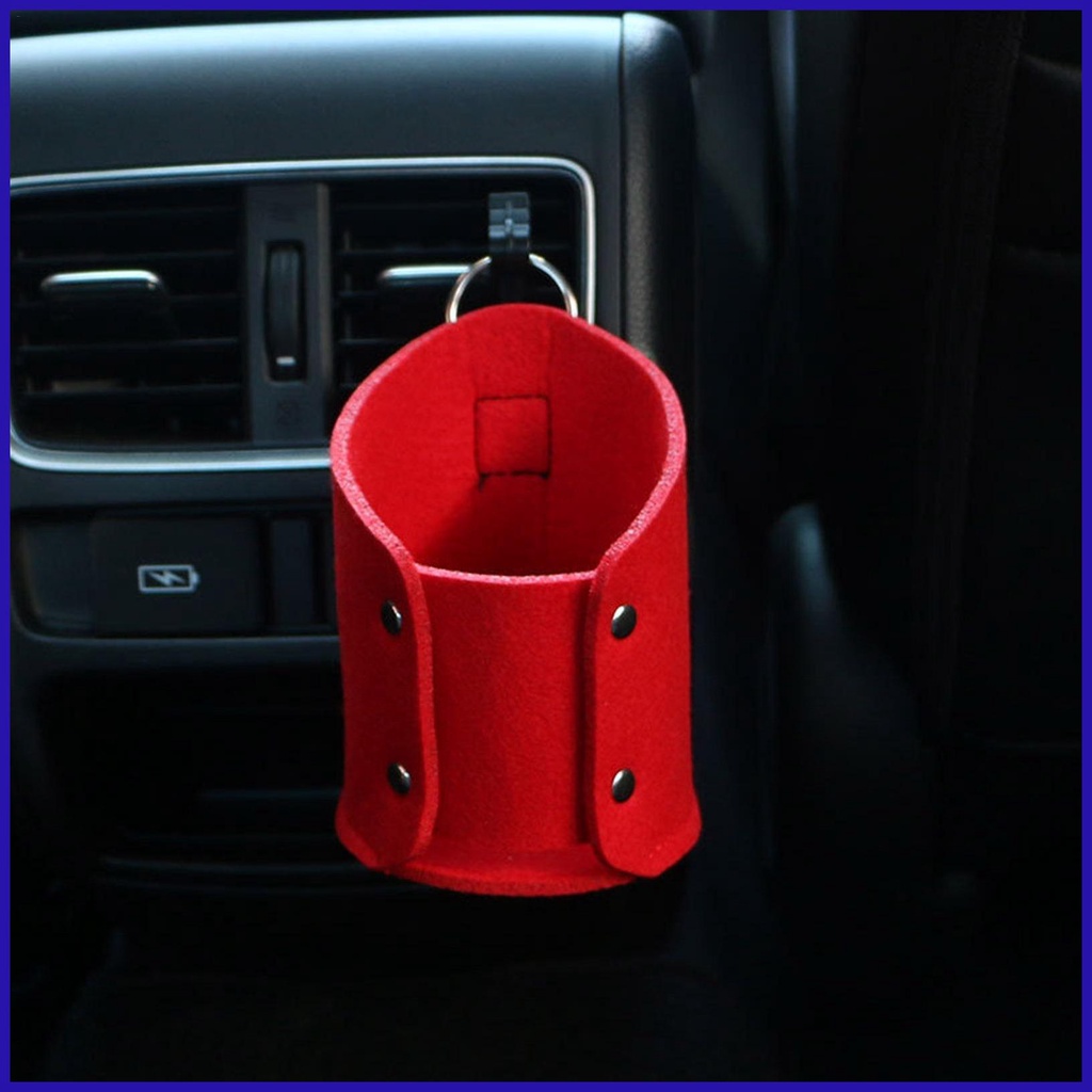 Túi Đựng Đồ Gắn Lỗ Thông Gió Xe Hơi Kích Thước 12cm * 8cm * 3cm