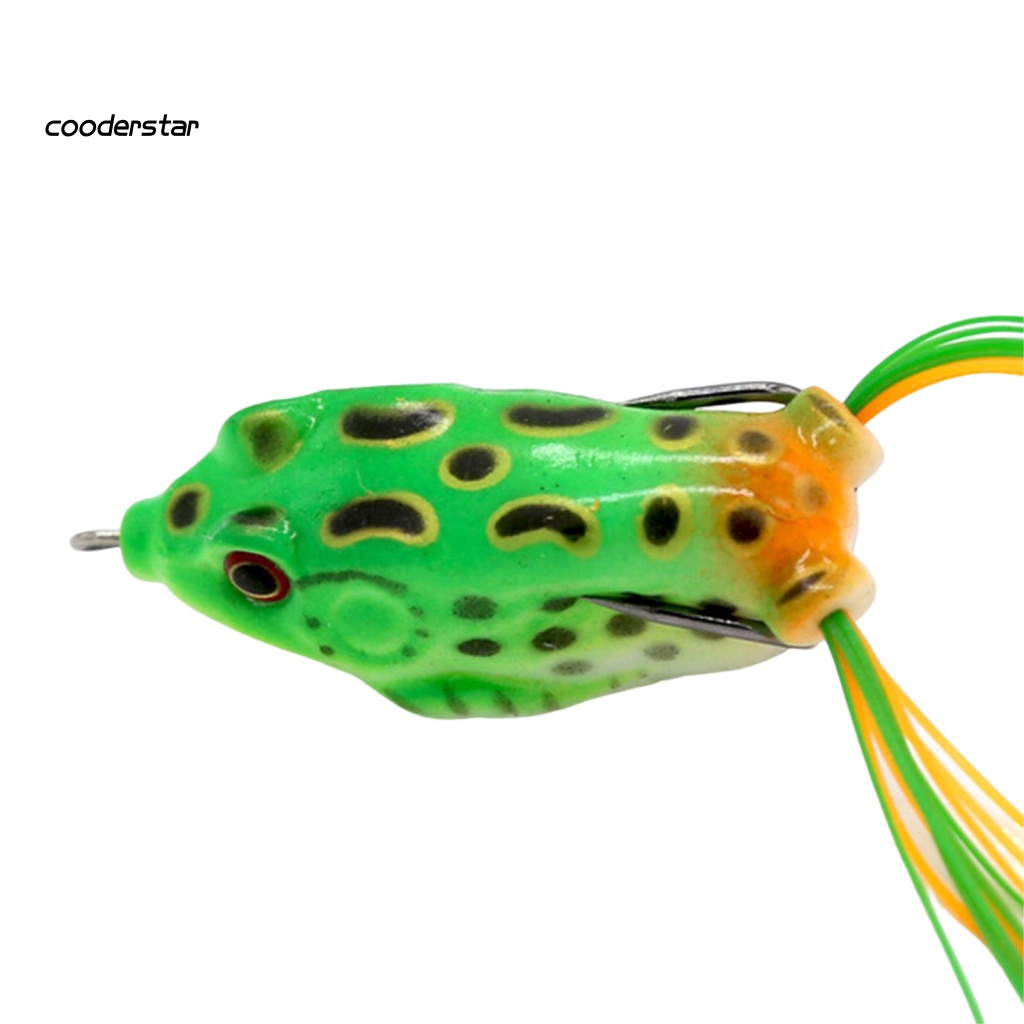Mồi Câu Cá Giả Nhiều Lớp 55cm 12g Chống Cắn In Hình Ếch Sấm Sét Màu Đen