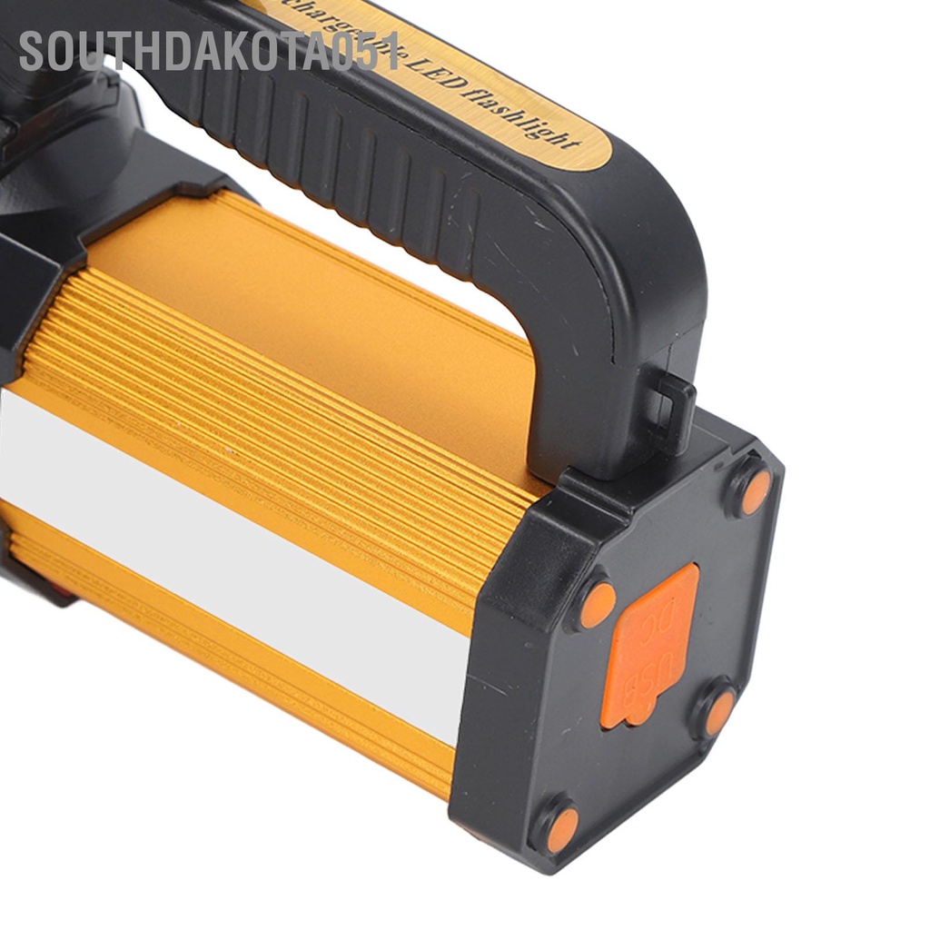 Southdakota051 Đèn Trợ Sáng Cầm Tay Tầm Xa Siêu Sạc Câu Cá Ngoài Trời Pin Di Động Mỹ 100V‑240V