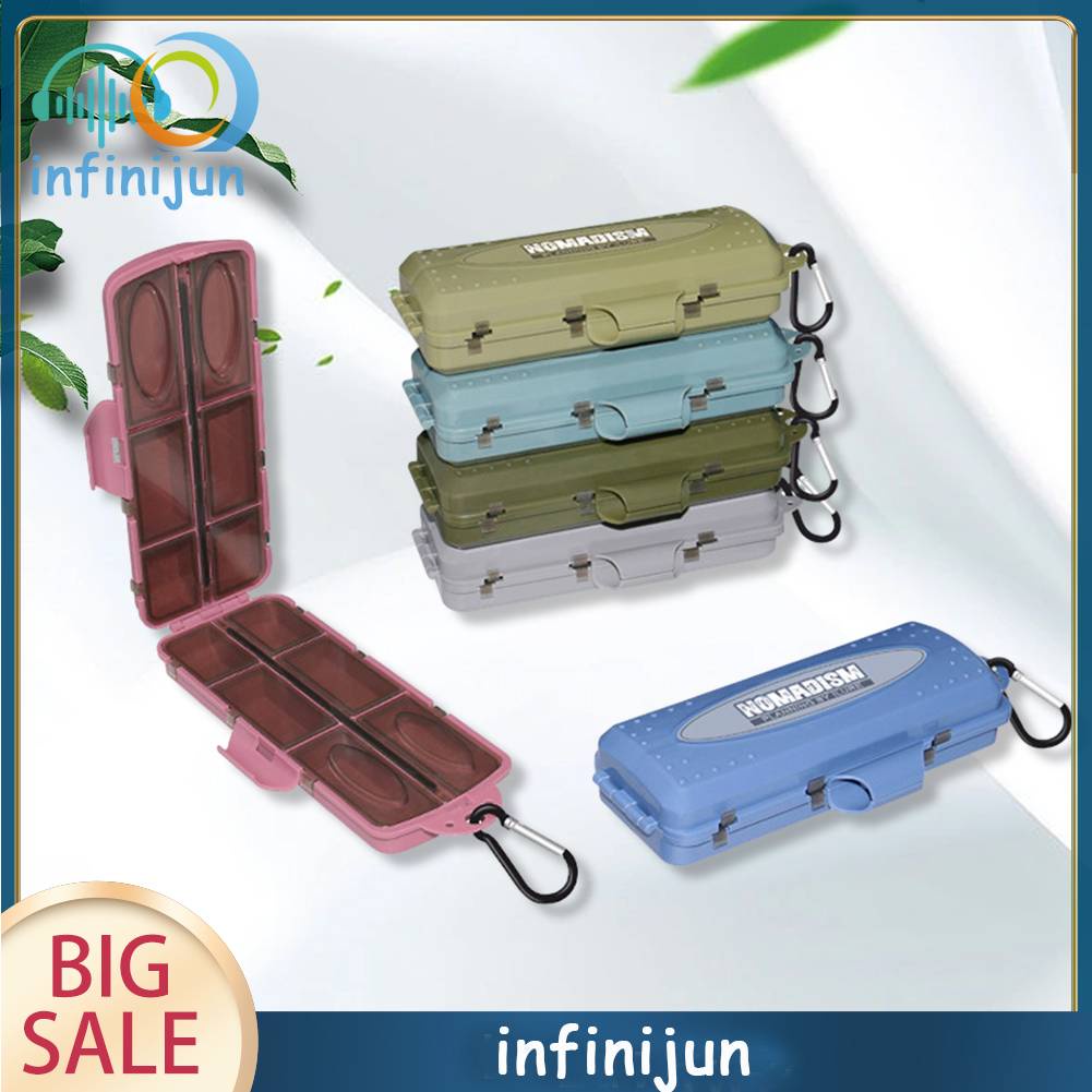 Hộp Đựng Mồi Câu Cá 12 Ngăn Cao Cấp Tiện Dụng