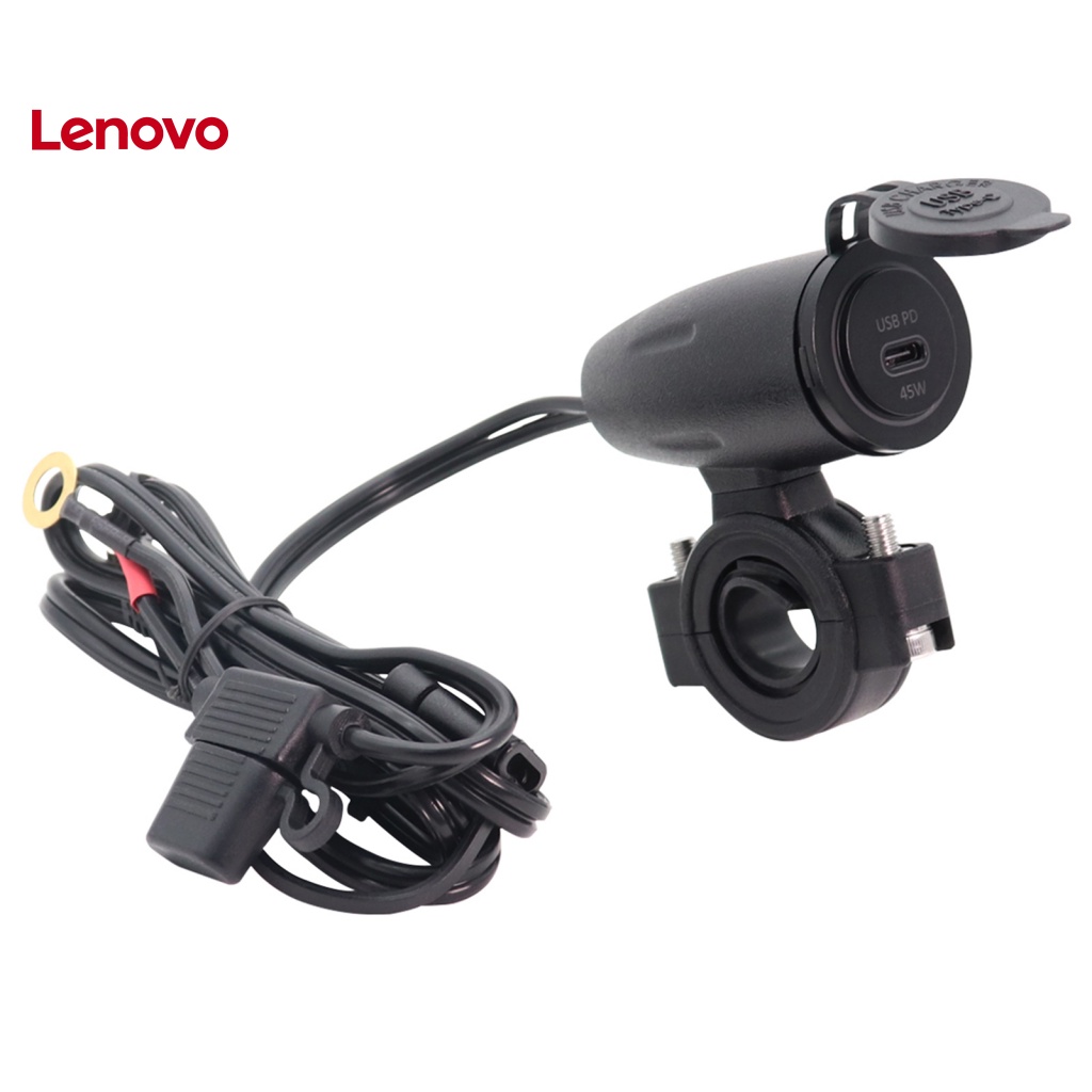 Bộ Sạc Điện Thoại Một Cổng USB 45W C5909-Z PD 5 Chế Độ Có Đèn LED Dành Cho Xe Máy