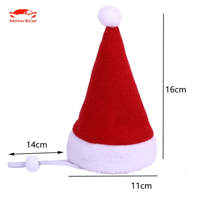 Áo Choàng / Nón / Khăn Choàng Hóa Trang Ông Già Noel Đáng Yêu Cho Chó Mèo
