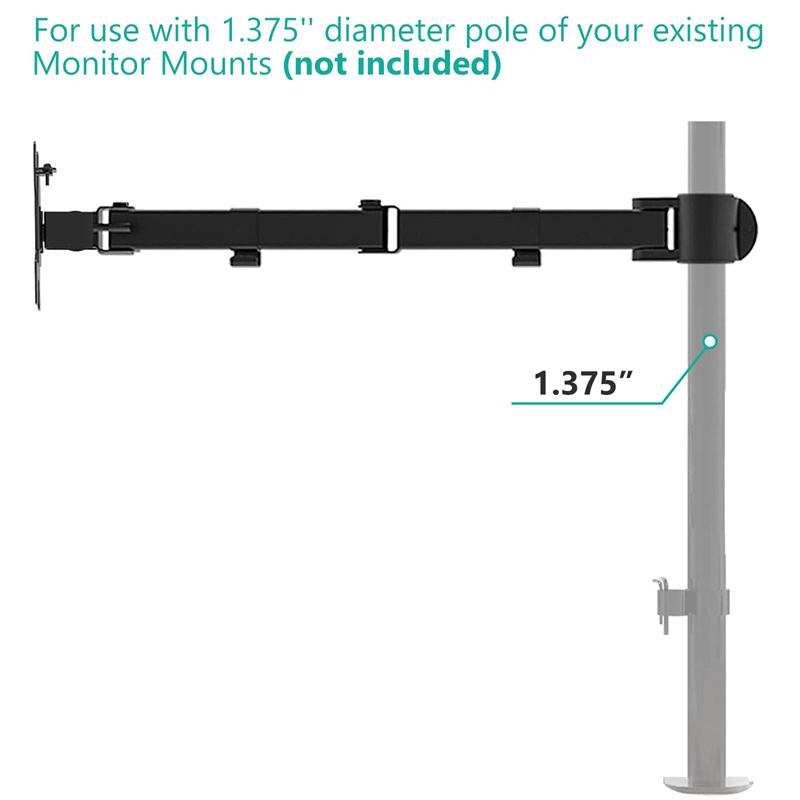 Màn hình arm desk mount fixture-type dual-screen desktop free lift monitor treo tường