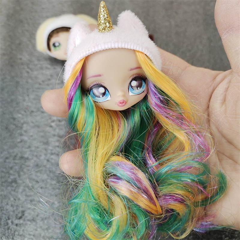 Mũ Đội Đầu Búp Bê 1 / 12 Kèm Tai Mèo mini lol Không Thể Tháo Rời