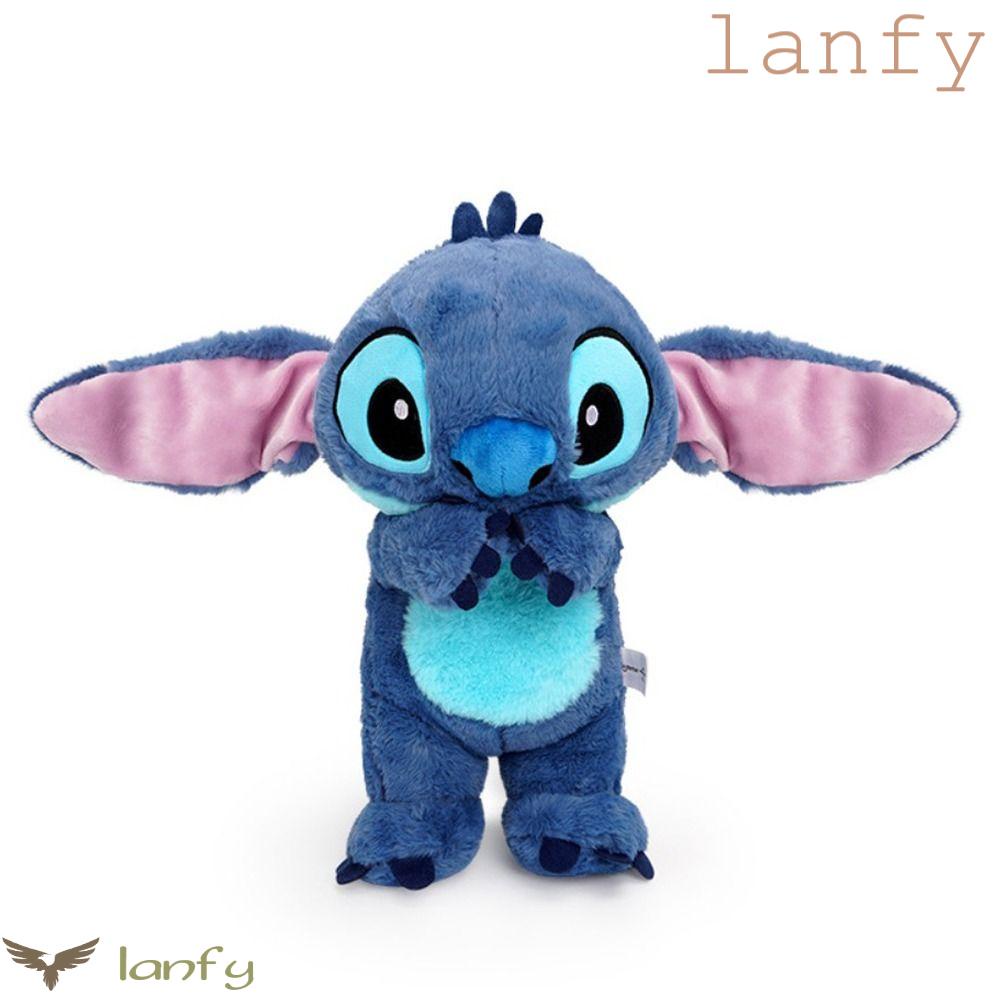 LANFY Lilo &amp; Stitch Nhồi Bông Hoạt Hình Có Thể Di Chuyển Làm Quà Tặng Giáng Sinh Cho Bé