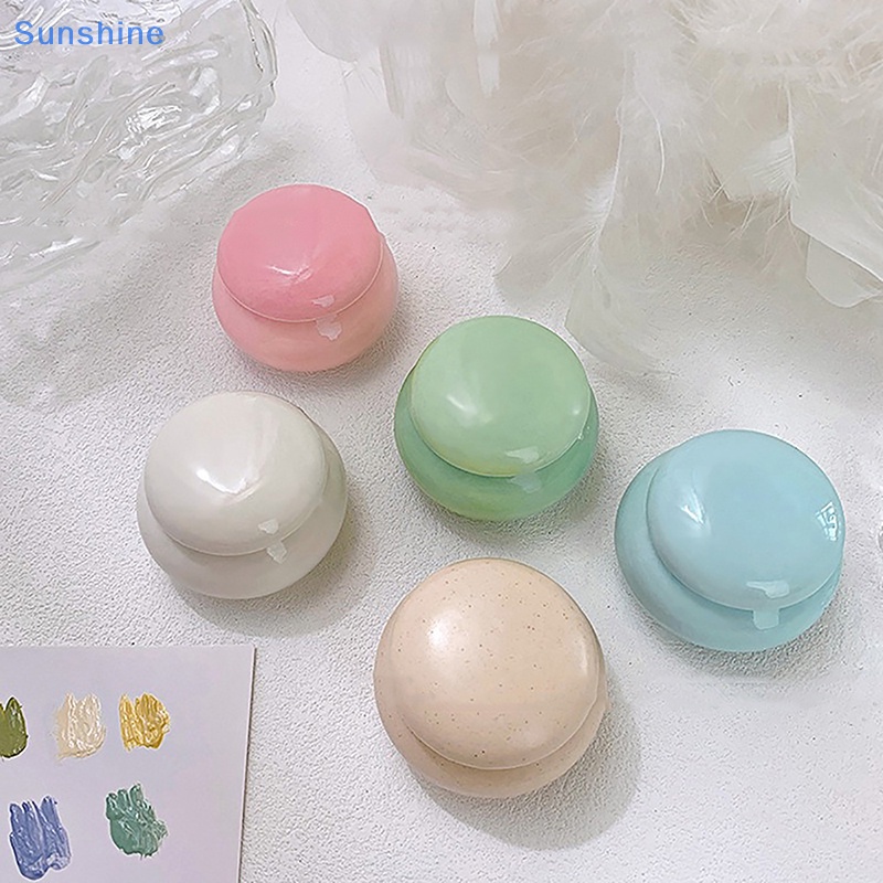 Cốc Sứ Rửa Móng Tay Có Nắp Đậy Tiện Dụng