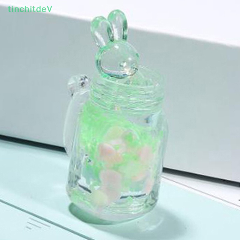 [TinchitdeV] Set 2 Đồ Chơi Cốc Sứ Mềm Hình Thỏ Hoạt Hình Phát Sáng Cho Bé [Mới]