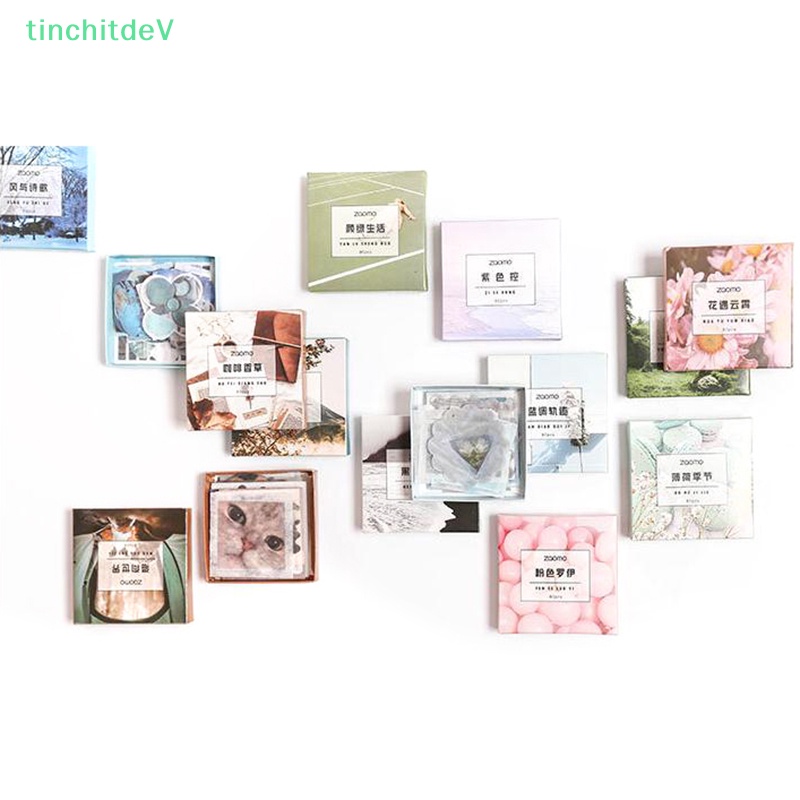 Hộp 80 Miếng Dán Trang Trí Sổ Tay / Nhật Ký DIY