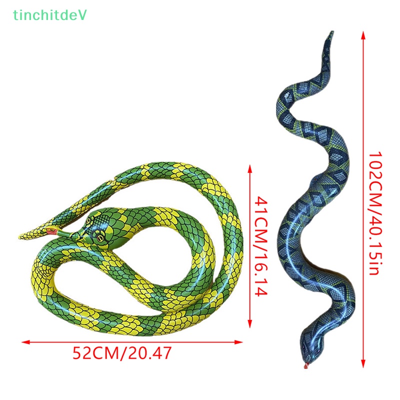 [TinchitdeV] Đồ Chơi Rắn Giả Bơm Hơi Vui Nhộn Cho Bé