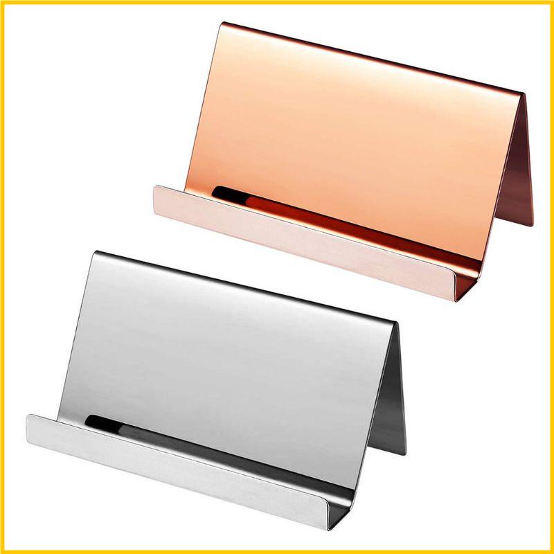 Giá Đỡ Danh Thiếp Bằng Thép Không Gỉ Cao Cấp