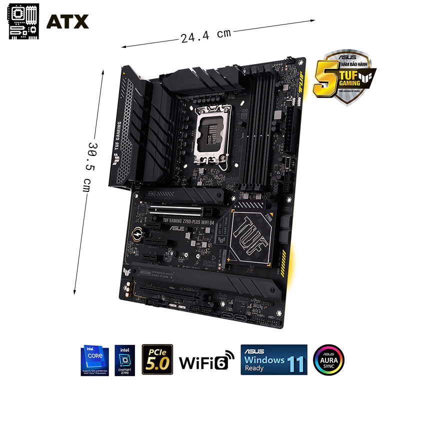 Bo Mạch Chủ - Mainboard ASUS TUF GAMING Z790-PLUS WIFI D4 | BigBuy360 - bigbuy360.vn