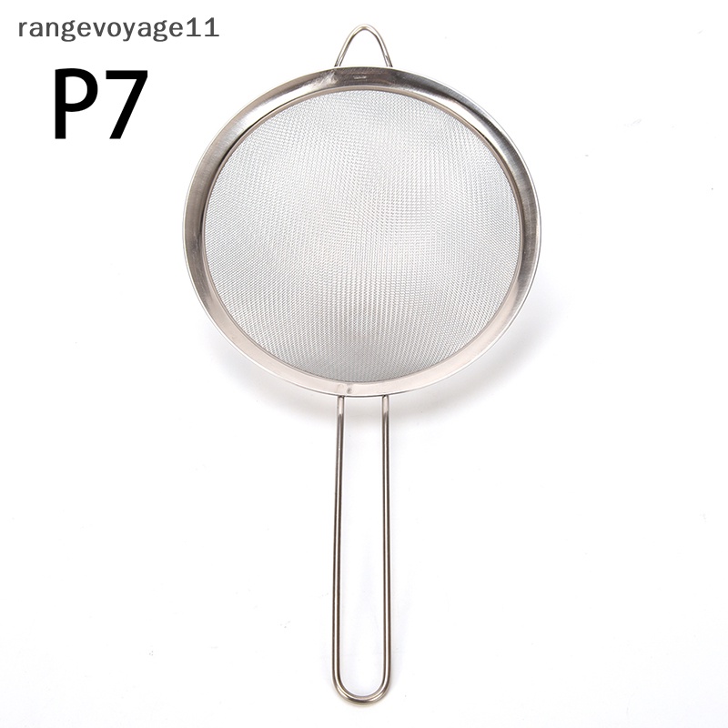 Rây Lưới Lọc Bằng Thép Không Gỉ Tiện Dụng Cho Nhà Bếp Dụng Cụ Rây Bột Bằng Thép Không Gỉ Tiện Lợi Bộ Dụng Cụ Sửa Chữa Chuyên Dụng