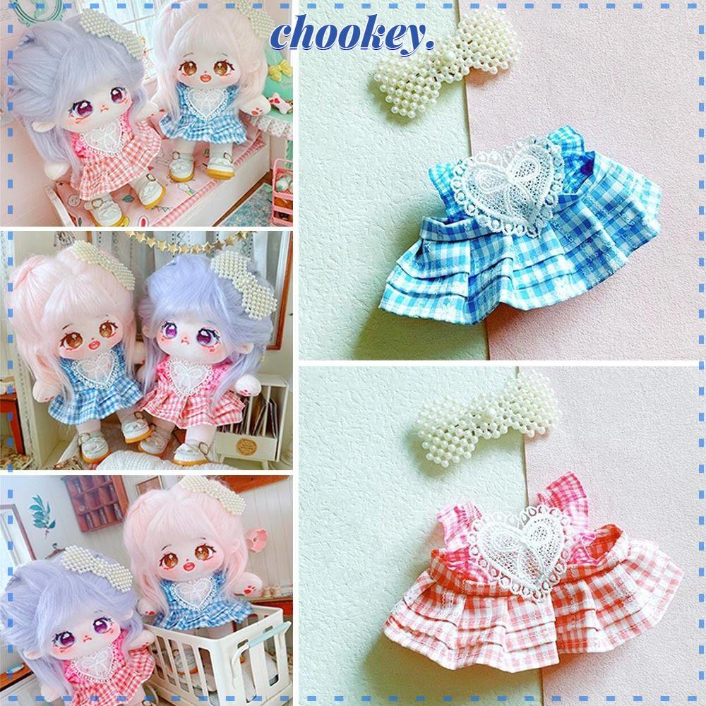 CHOOKEY Băng Đô Cài Tóc Dễ Thương Chất Lượng Cao Cho Búp Bê