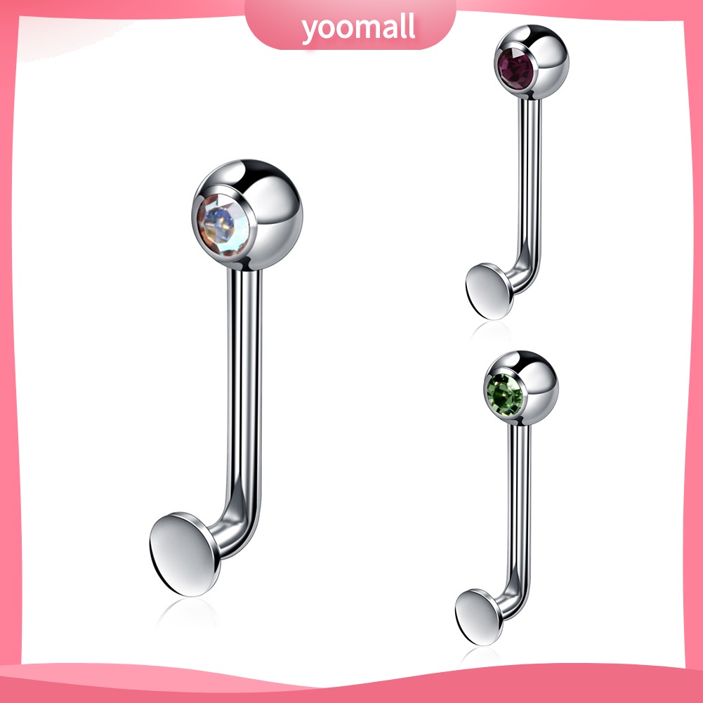 1 Khuyên Xỏ Cơ Thể Thời Trang Bằng Thép Không Gỉ