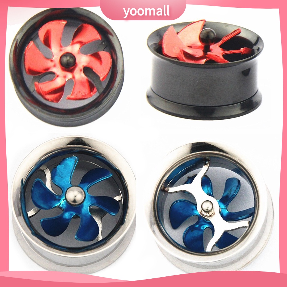 1 Khuyên Nong Tai Hình Cối Xay Gió Bằng Thép Không Gỉ 8-20mm