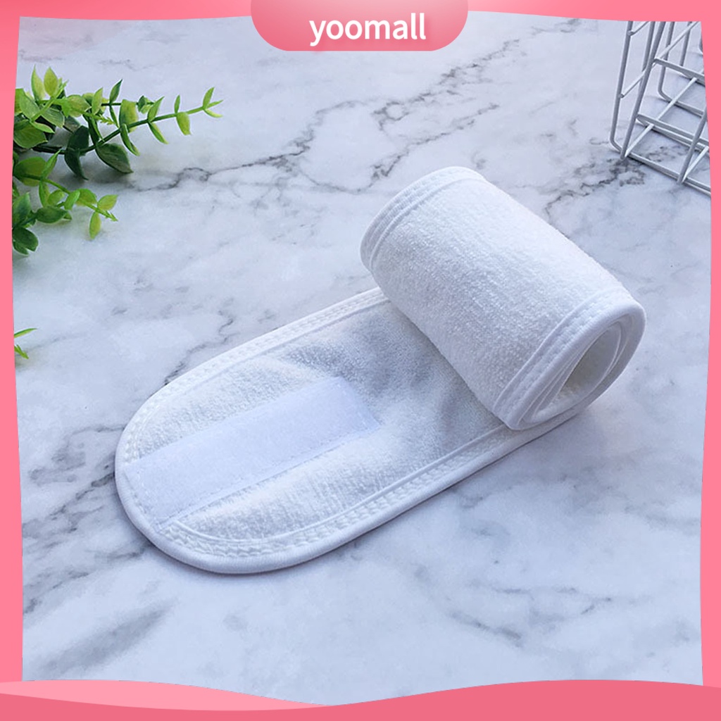 Băng Đô Rửa Mặt / Trang Điểm Bản Rộng Tùy Chỉnh Tiện Dụng Cho Nữ