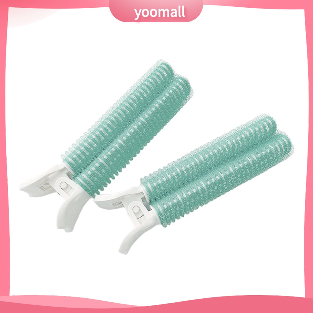 Bộ 2 Kẹp Tóc Không Dùng Nhiệt Không Để Lại Dấu Vết Tạo Kiểu Tóc DIY