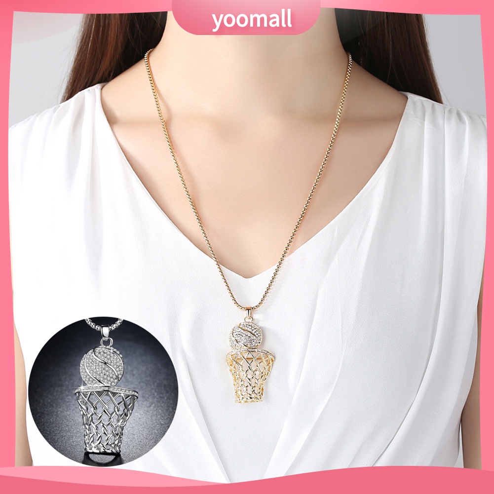 Vòng cổ Mặt Tròn Phong Cách Hip Hop Thời Trang Cho Nam Và Nữ