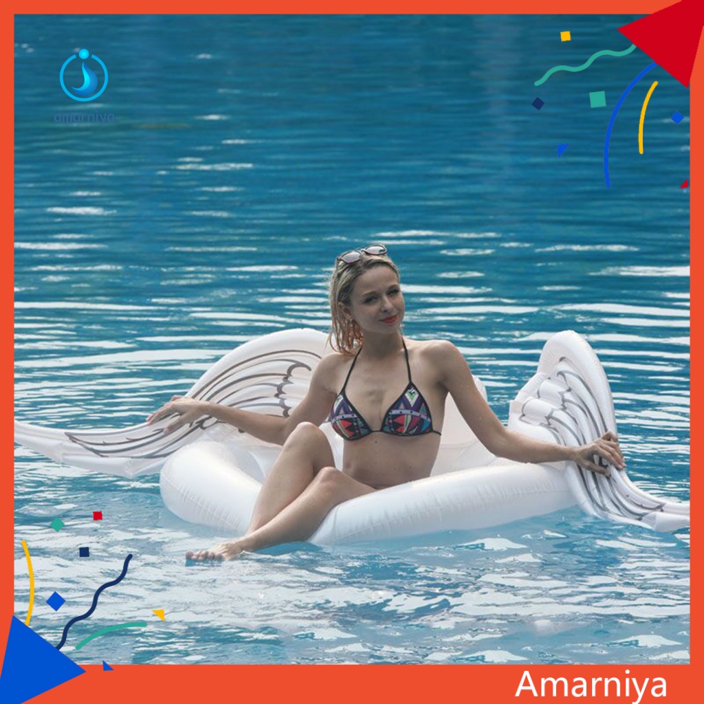 Phao Bơi Bơm Hơi Cỡ Lớn Dày Dặn Tiện Dụng Cho Các Hoạt Động Ngoài Trời