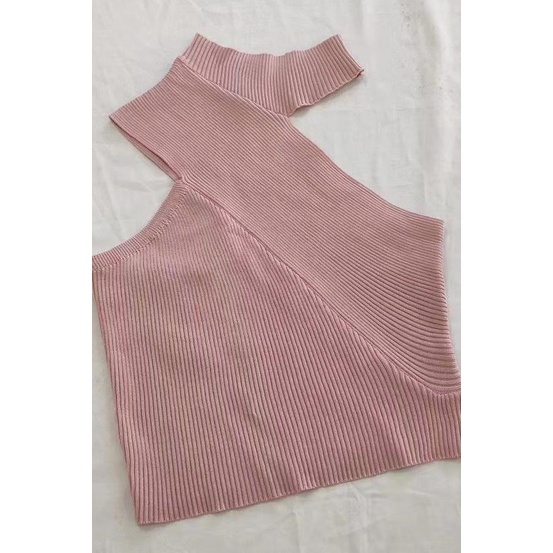 Thiết Kế Mới Mùa Hè Nóng Bỏng Áo Không Tay Cổ Thuyền Thiết Kế Mỏng