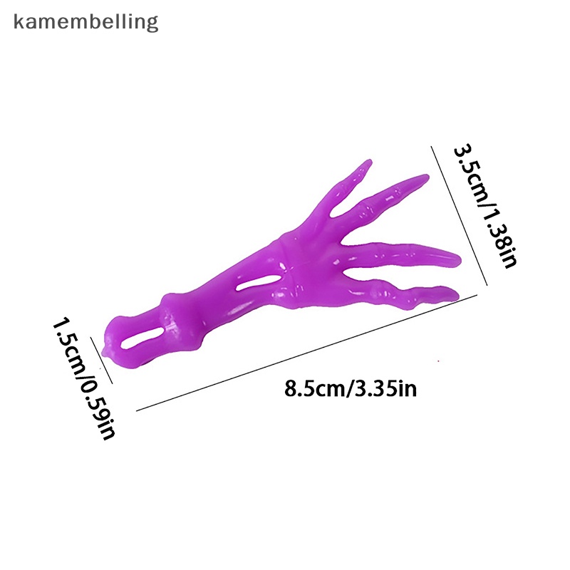 Kamembelling Set 5 Đồ Chơi Hình Gà Tây Dính Tường Giảm Căng Thẳng Cho Trẻ Em Dịp Halloween