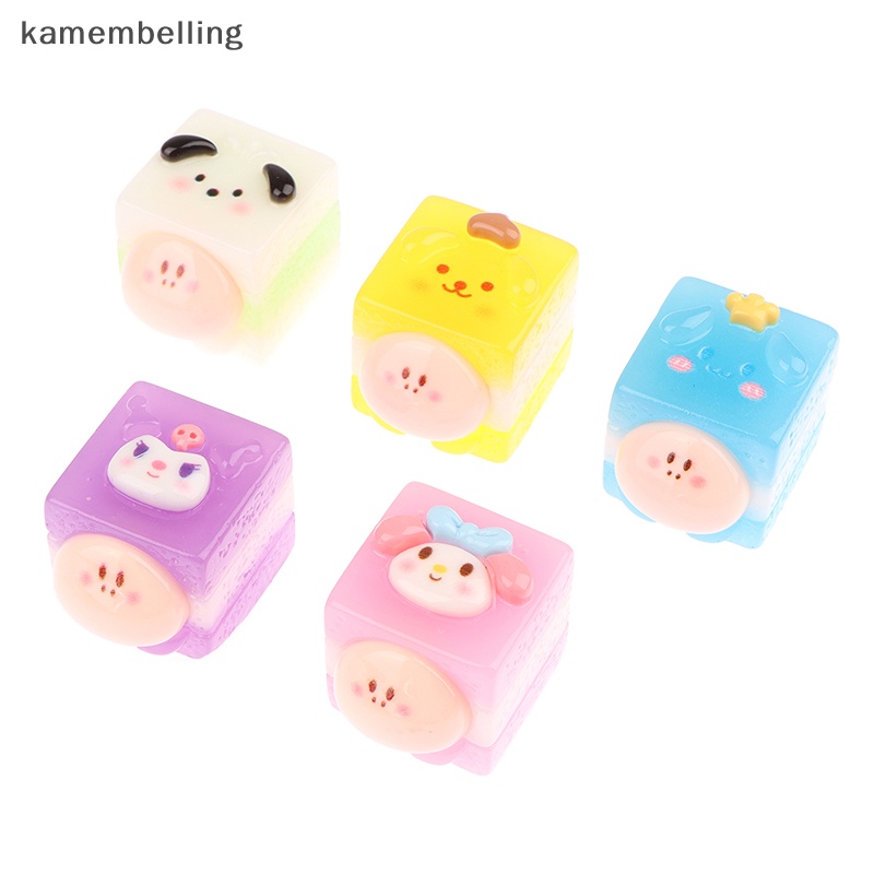 Kamembelling Phụ Kiện Móc Khóa Hình Nhân Vật Sanrio Kuromi Cinnamoroll Pochacco Bằng Resin Dễ Thương