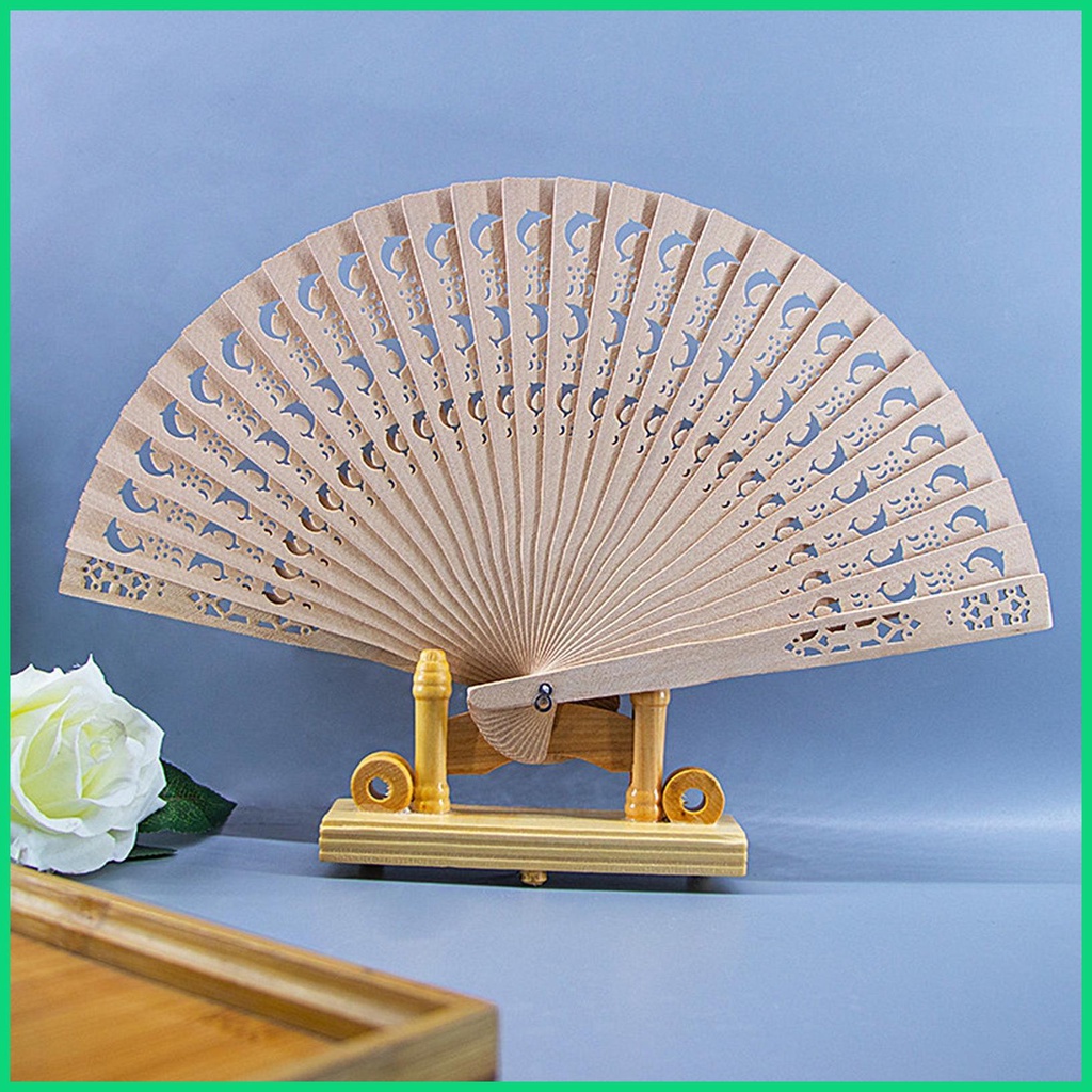 Quạt Xếp Cầm Tay Phong Cách Trung Hoa Trang Trí Tiệc Cưới / Sinh Nhật