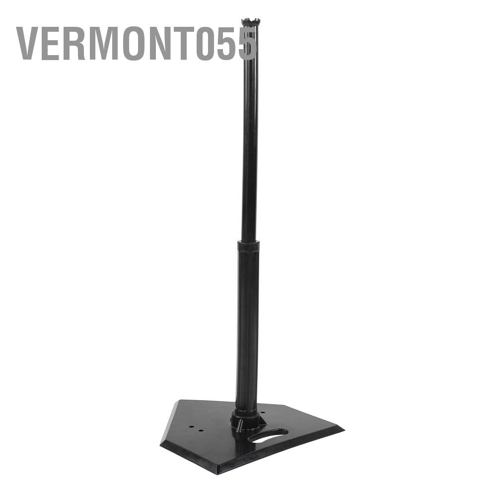 Vermont055 Bóng chày có thể điều chỉnh mềm Tee Đứng Thực hành Huấn luyện Đánh Phụ kiện