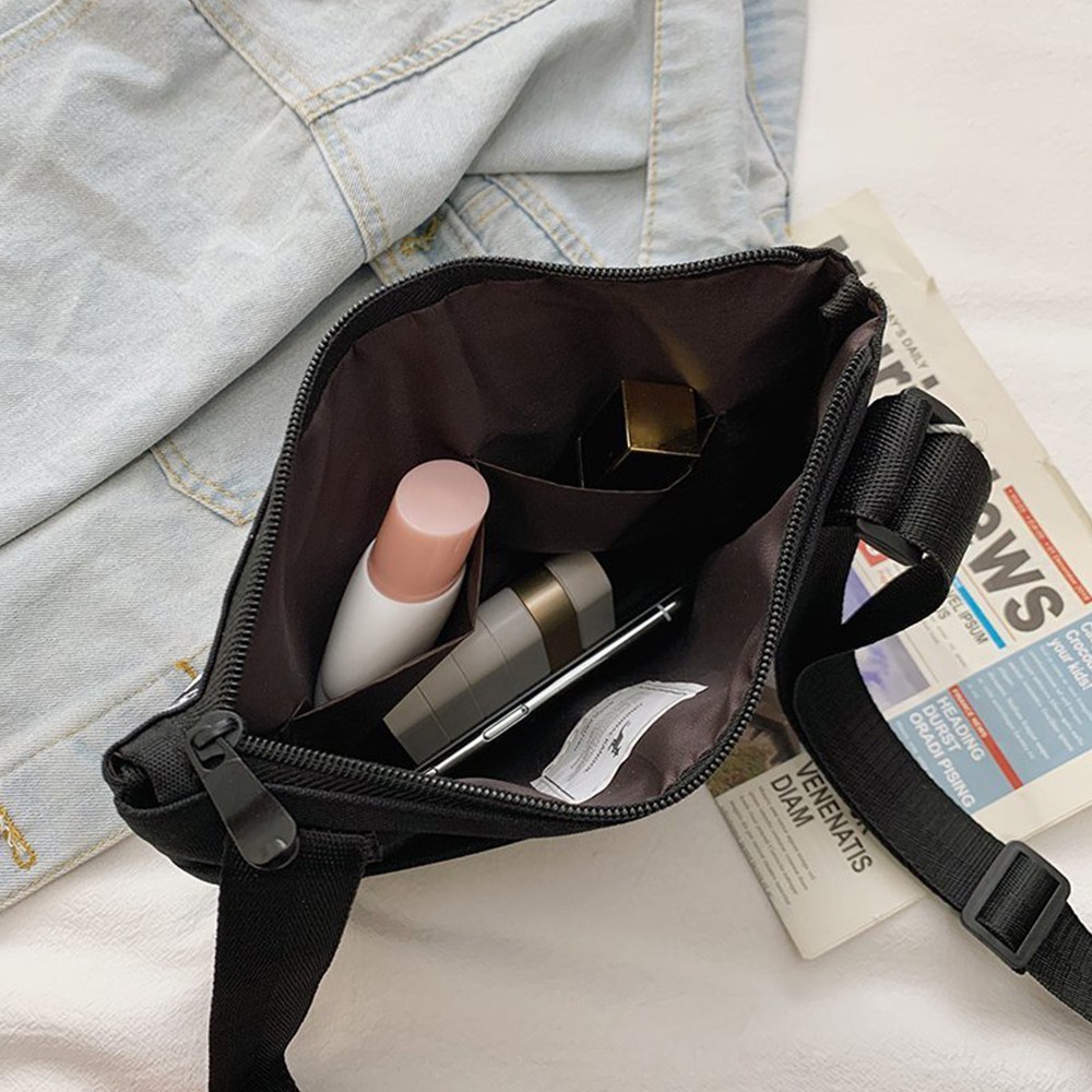 Thời Trang Chất Lượng Cao KANGOL Kangaroo Ngoài Trời Ví Đeo Vai Đeo Chéo Ngực Túi Messenger