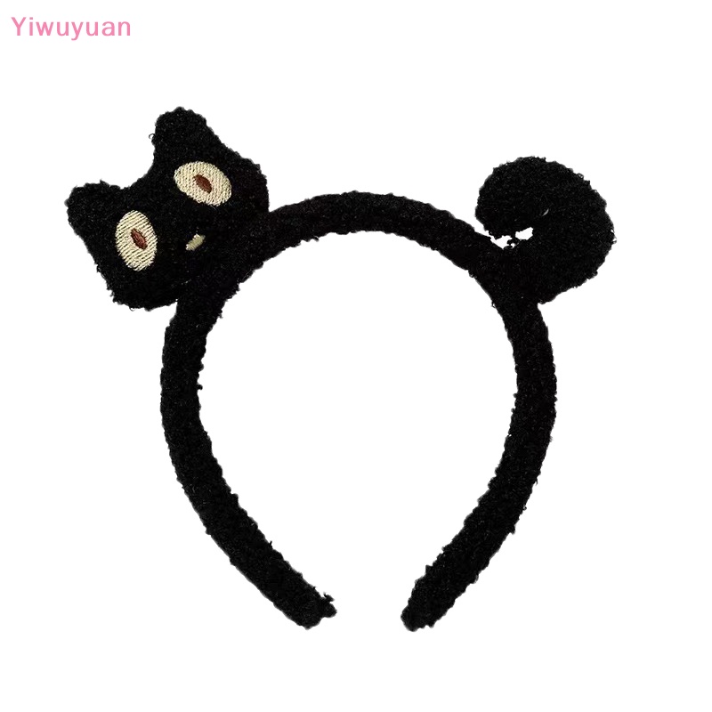 Băng Đô Cài Tóc Hình Mèo Bằng Lông Nhung Dễ Thương Xinh Xắn