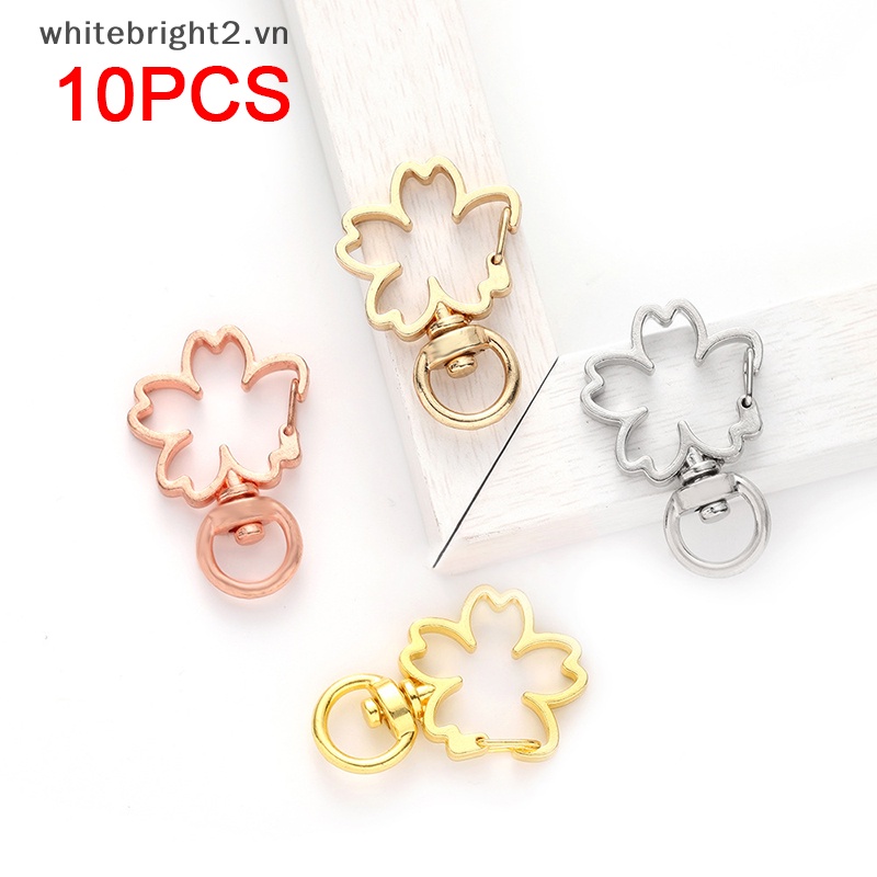 Set 10 Móc Khóa Hình Hoa Anh Đào Xinh Xắn