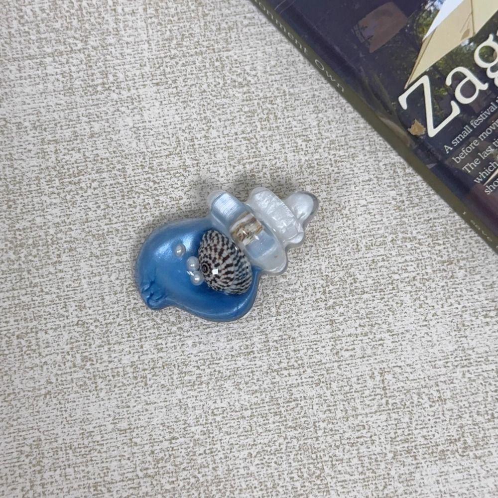 Anemone Kẹp Tóc Hình Vỏ Sò Sao Biển Cá Heo Xanh Dương Sáng Tạo Cho Bữa Tiệc