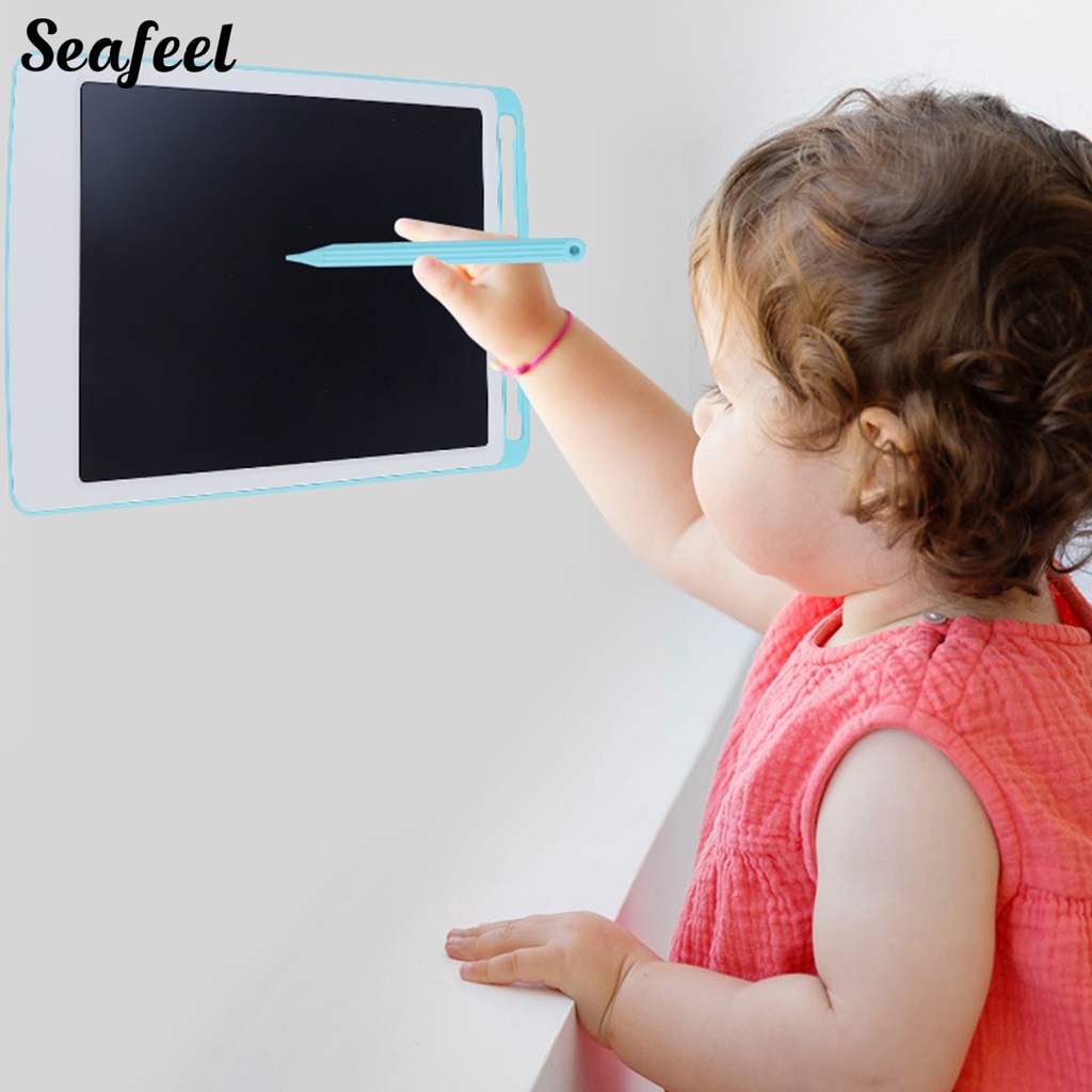 1 Bộ Bảng Viết Màn Hình LCD 4.4Inch / 6.5Inch / 8.5Inch Bằng Nhựa Chống Nước An Toàn Cho Trẻ Em