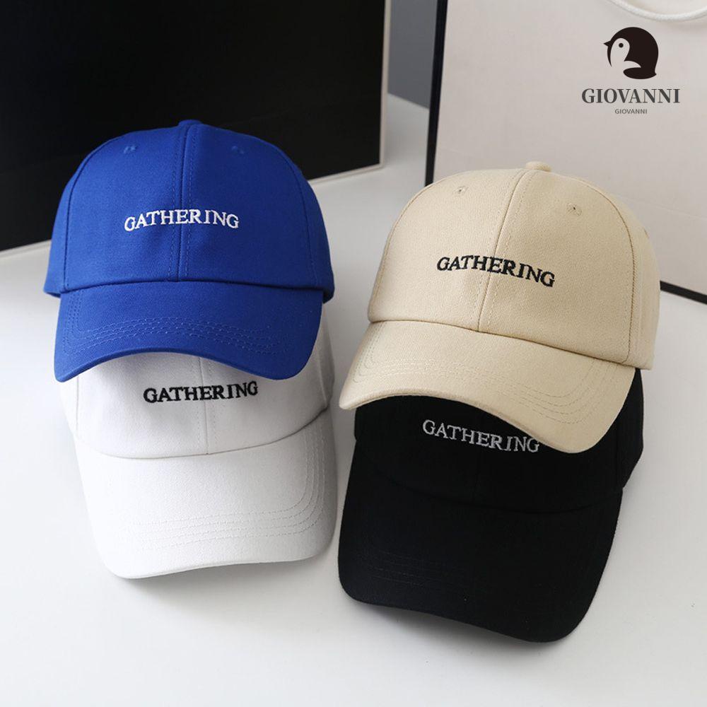 Mũ Lưỡi Trai Thêu Chữ GIOVANNI Phong Cách Hip Hop