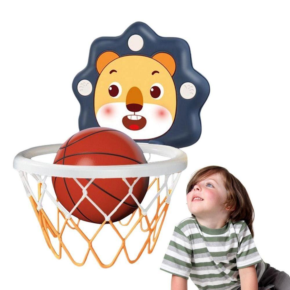 Lưới Chơi Bóng Rổ Treo Tường Hình Động Vật Hoạt Hình Dành Cho Trẻ Em