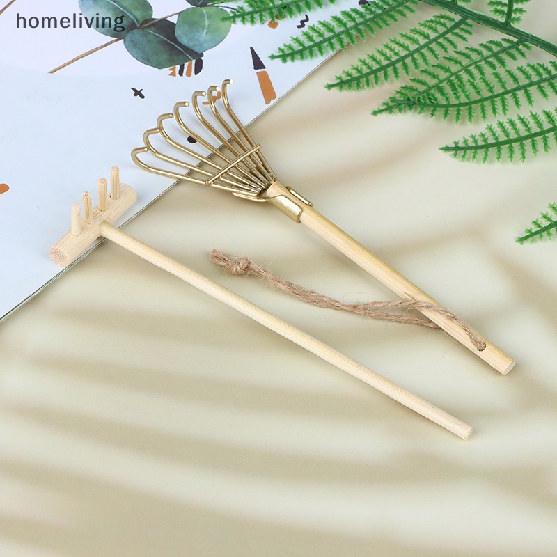 Mô Hình Bàn Ghế Bằng Tre Tỷ Lệ 1 / 12 Dùng Trang Trí Nhà Búp Bê / Tiểu Cảnh