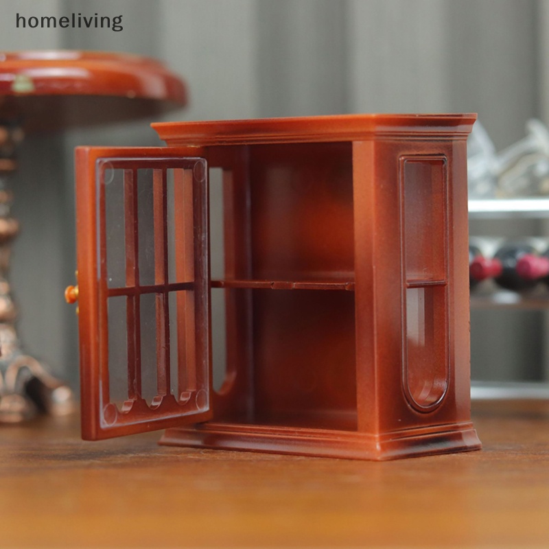 1 Mô Hình Tủ Rượu Mini Bằng Nhựa Tỉ Lệ 1: 12 Trang Trí Nhà Búp Bê