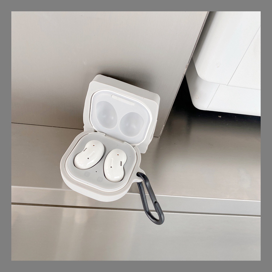 Vỏ Bảo Vệ Hộp Sạc Tai Nghe Samsung Galaxybuds 2 Pro / buds live / buds2pro Bằng Silicon Họa Tiết Hoạt Hình Vui Nhộn