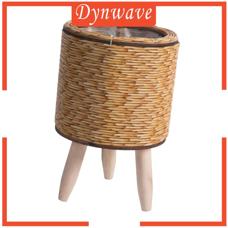 Giỏ Dệt Trồng Cây Với Chân Dùng Cho Phòng Vẽ / Nhà Hàng