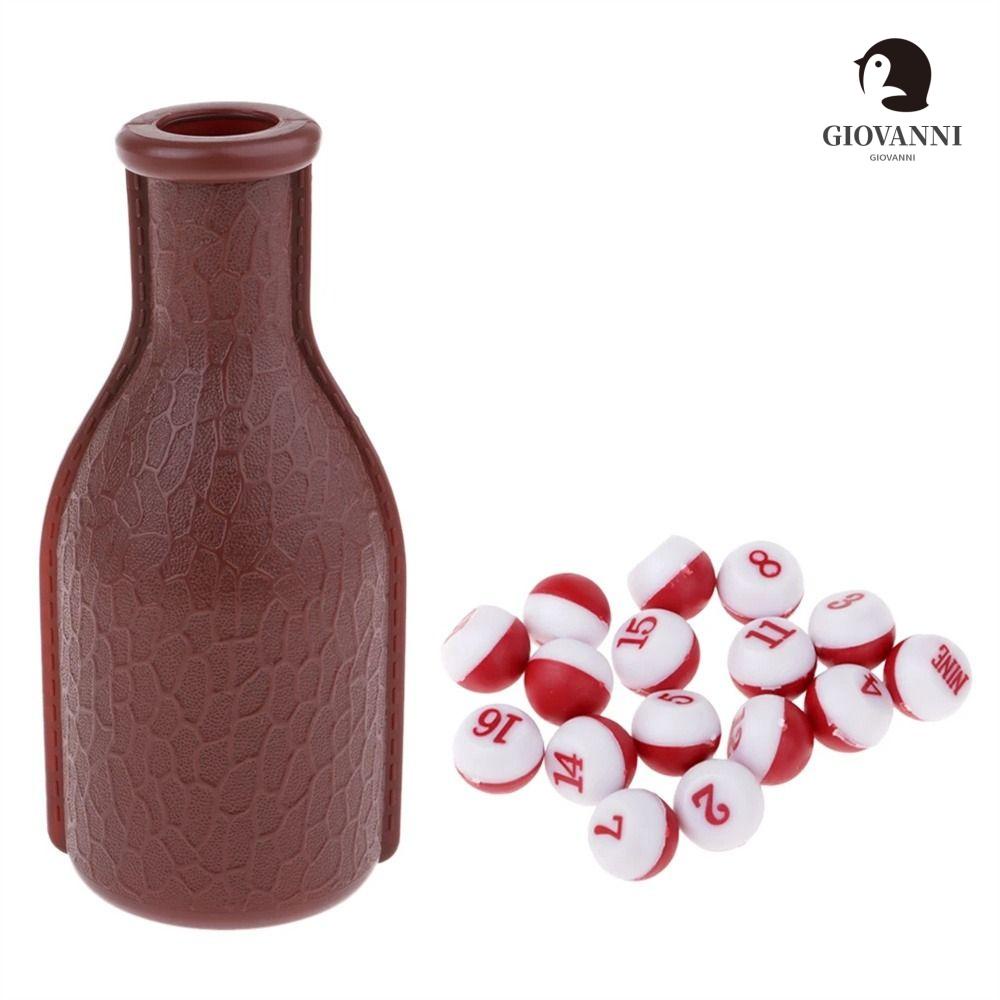 Quả Bóng Bida Màu Nâu Tally Peas 16 Số Chuyên Dụng