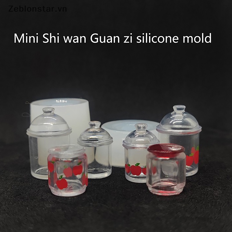 Khuôn Silicone Làm Bánh Quy / Kẹo / Thức Ăn Mini Trang Trí Nhà Búp Bê