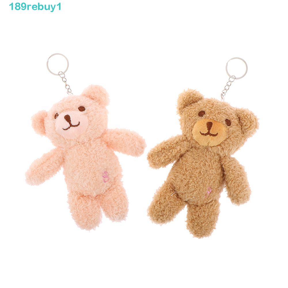Móc Khóa Hình Gấu Nhồi Bông REBUY1 DIY Dành Cho Trẻ Em