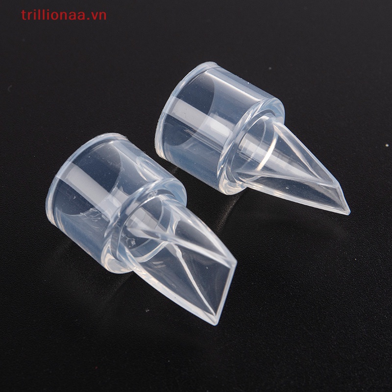 Bộ 2 Van Bình Sữa Bằng Silicon Màu Trơn Tiện Dụng Cho Bé
