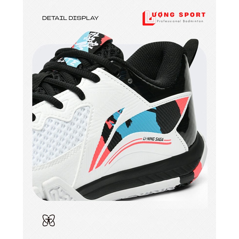 Giày Cầu Lông Lining AYTT003-2 Trắng đen Chính hãng 2023