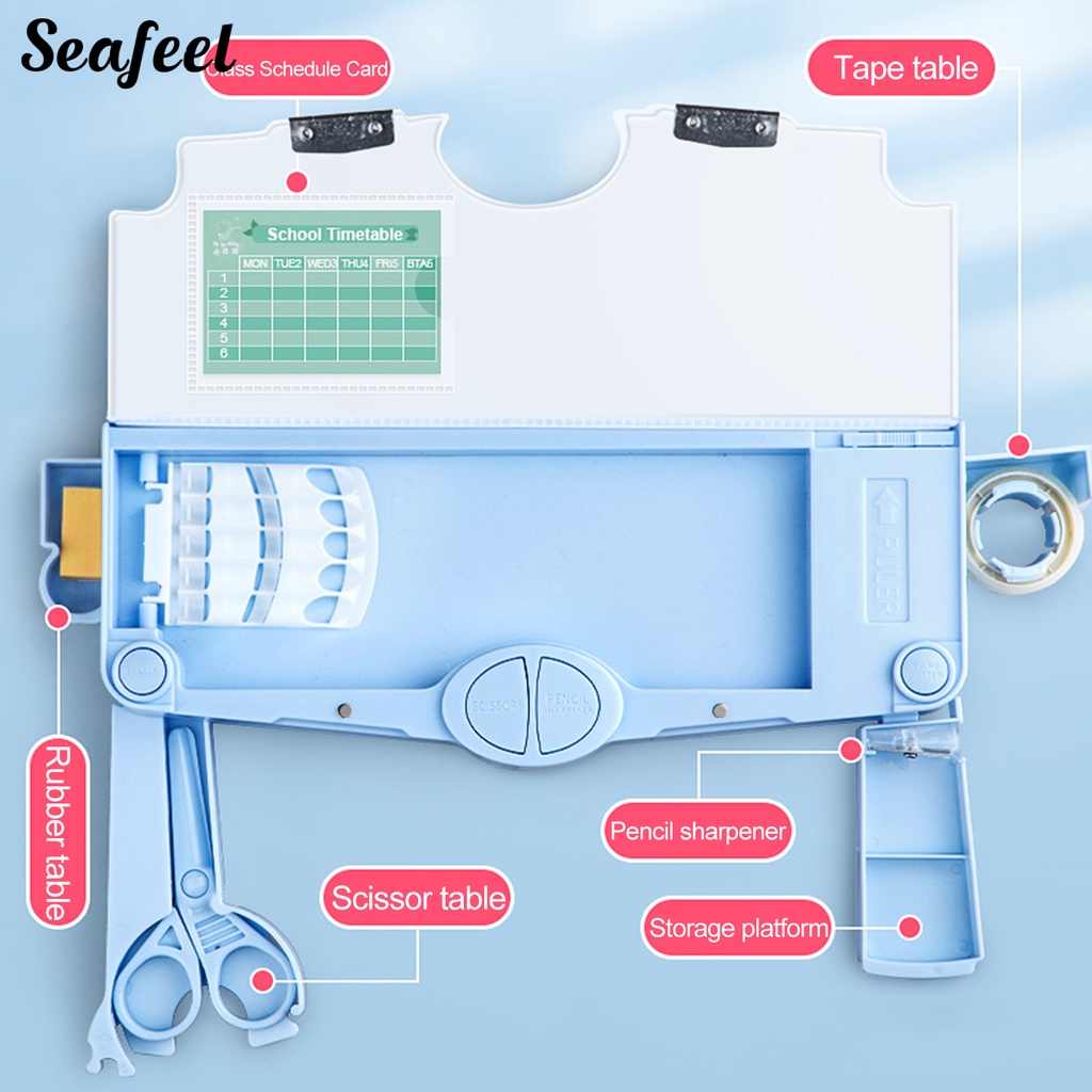 Cục Tẩy Bút Chì Hai Lớp Dạng Nhấn Họa Tiết Hoạt Hình Dành Cho Học Sinh