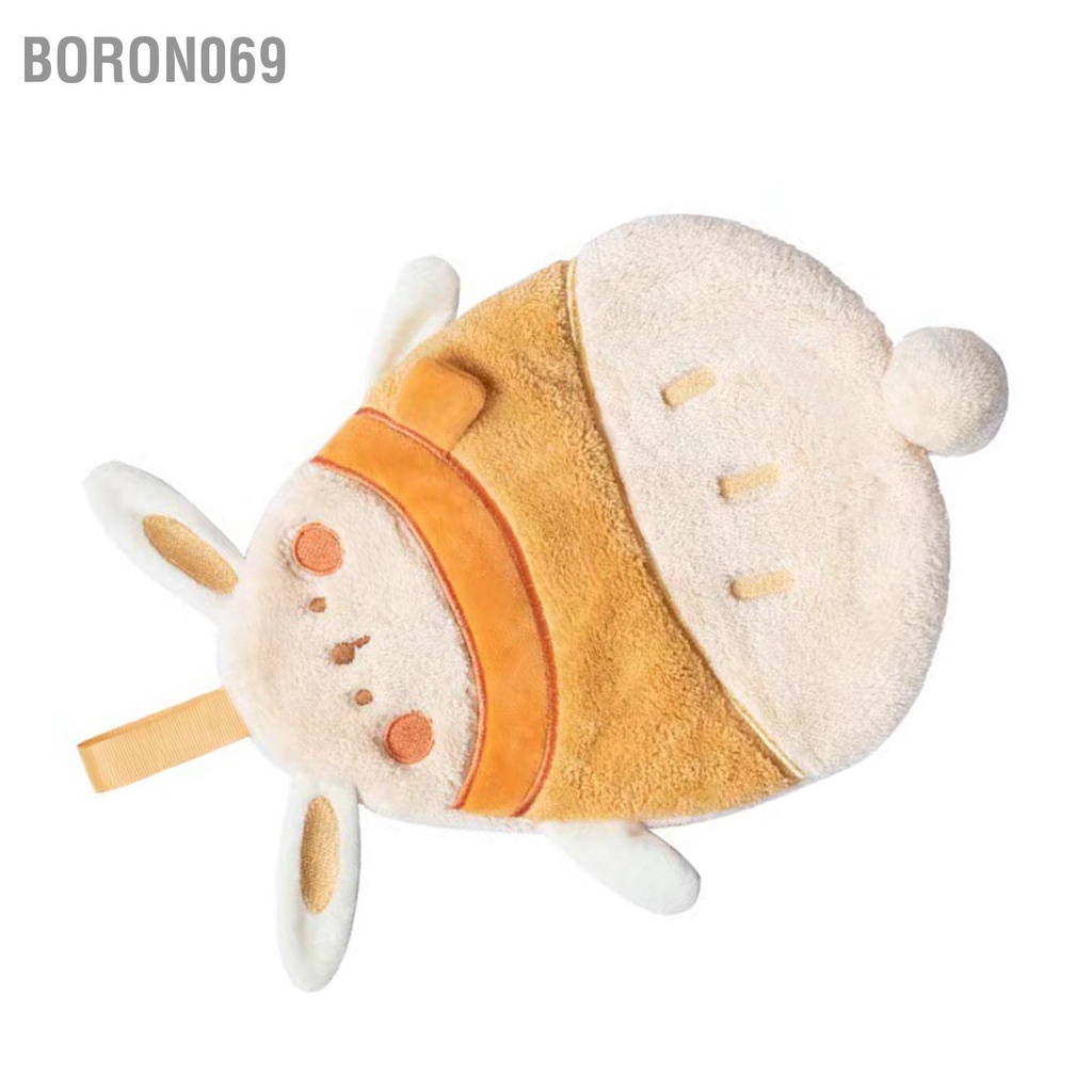 Boron069 Khăn Tay Họa Tiết Thỏ Dễ Thương Làm Dày Thấm Hút Nước Treo Cho Nhà Bếp Phòng Tắm