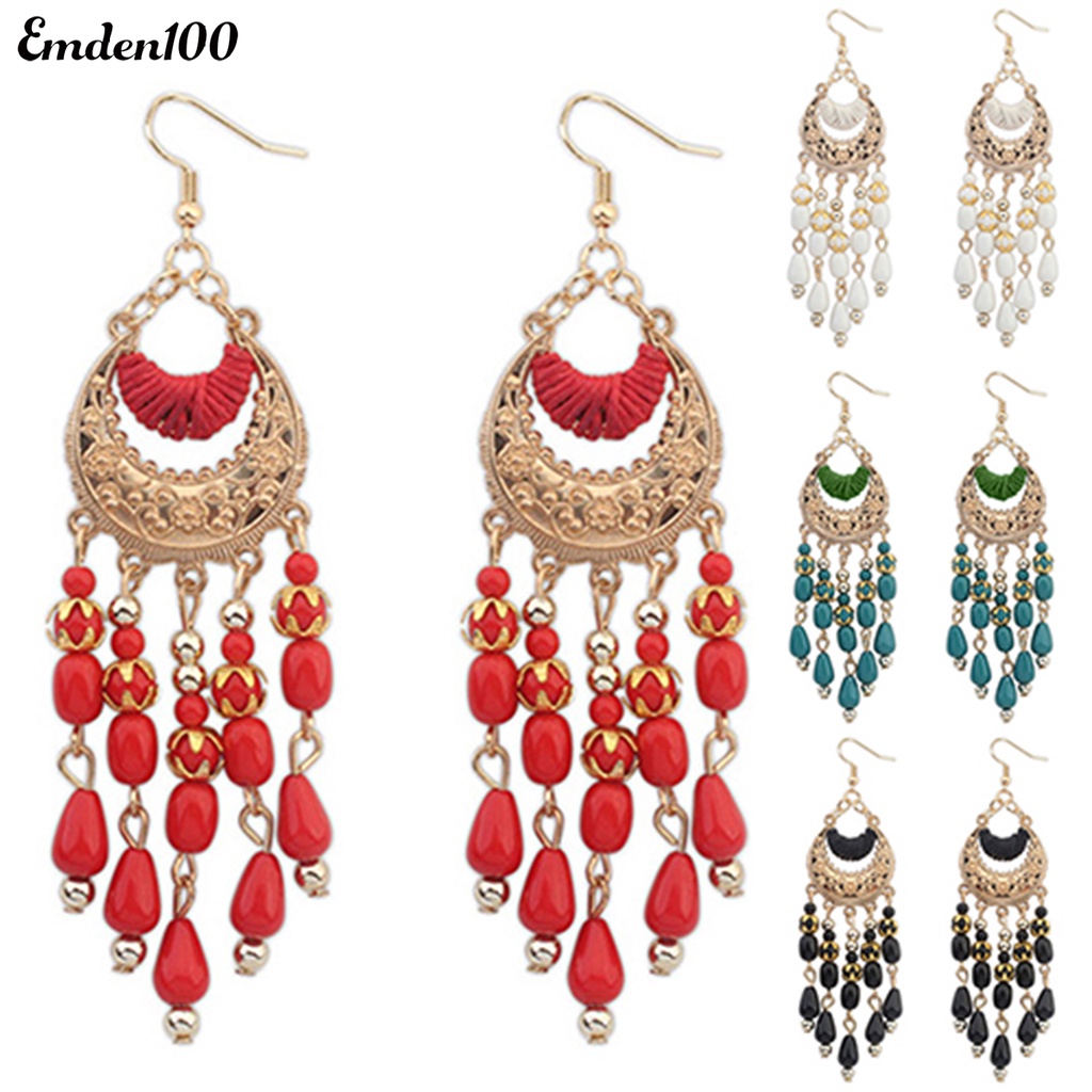 Khuyên Tai Nữ Trang Dáng Dài Tạo Hình Độc Đáo