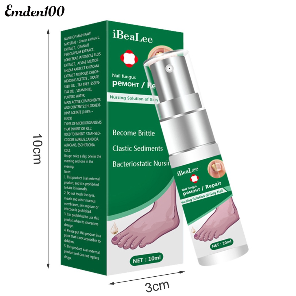Dung Dịch Kháng Khuẩn 10ml Dễ Sử Dụng Cho Chăm Sóc Móng Tại Nhà