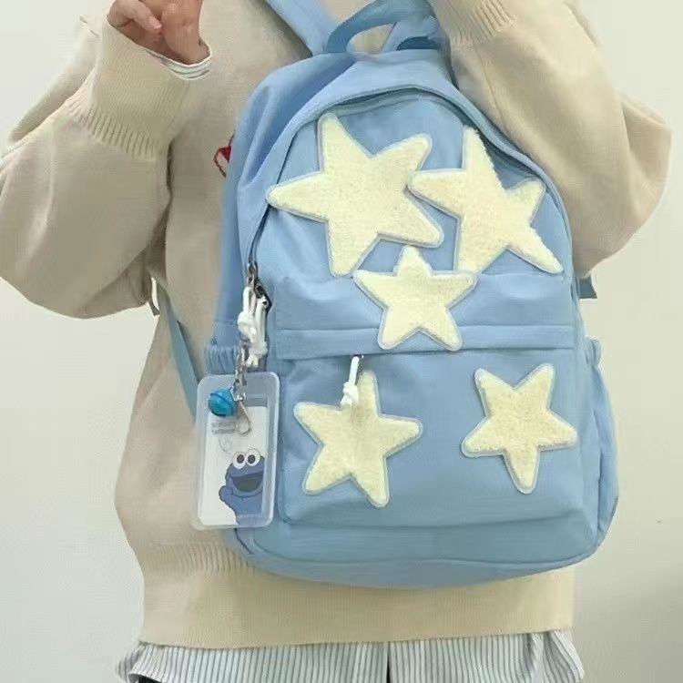 Ba Lô Đi Học Sức Chứa Lớn Mẫu Mới 2023 Phong Cách Niche